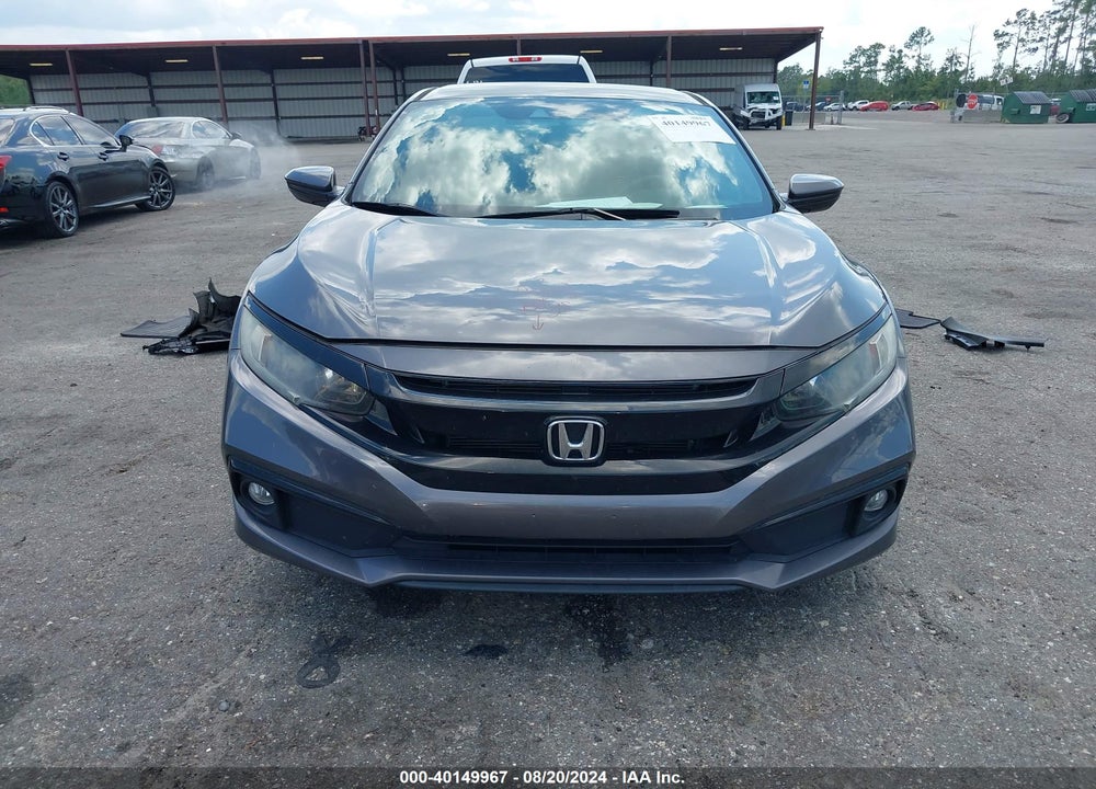 2019 HONDA CIVIC SPORT VIN: 2HGFC2F84KH591234