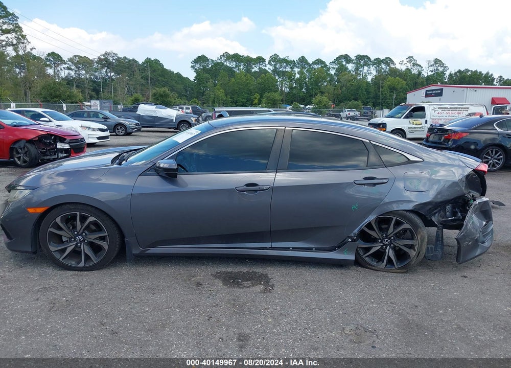 2019 HONDA CIVIC SPORT VIN: 2HGFC2F84KH591234