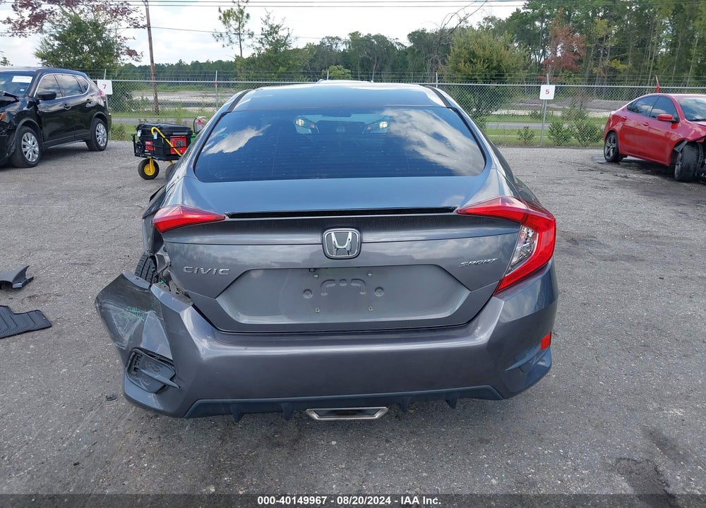 2019 HONDA CIVIC SPORT VIN: 2HGFC2F84KH591234