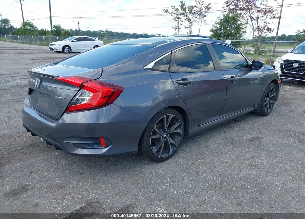 2019 HONDA CIVIC SPORT VIN: 2HGFC2F84KH591234