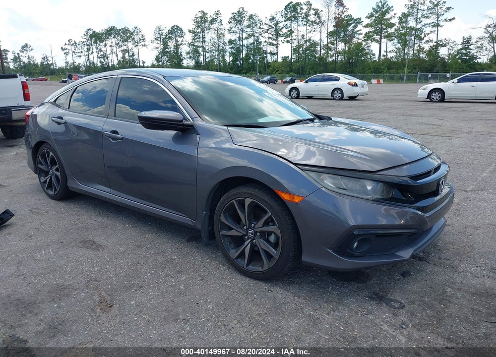 2019 HONDA CIVIC SPORT VIN: 2HGFC2F84KH591234