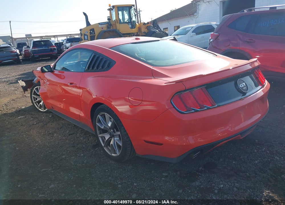 2015 FORD MUSTANG GT PREMIUM VIN: 1FA6P8CFXF5309965