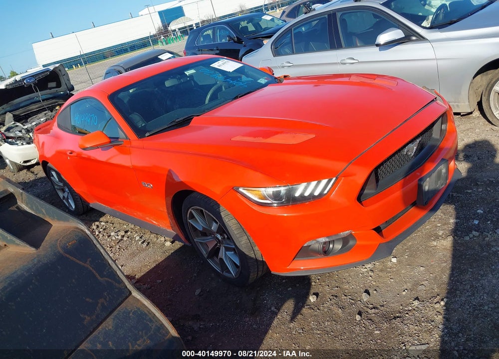 2015 FORD MUSTANG GT PREMIUM VIN: 1FA6P8CFXF5309965