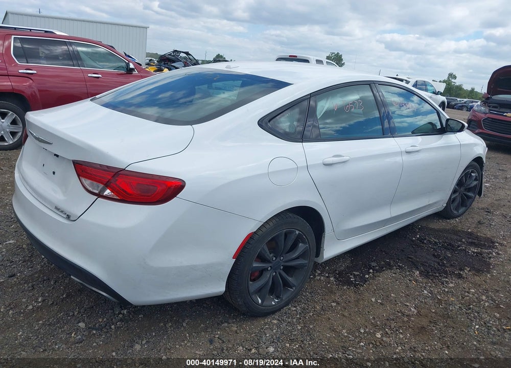 2015 CHRYSLER 200 S VIN: 1C3CCCBB2FN626573