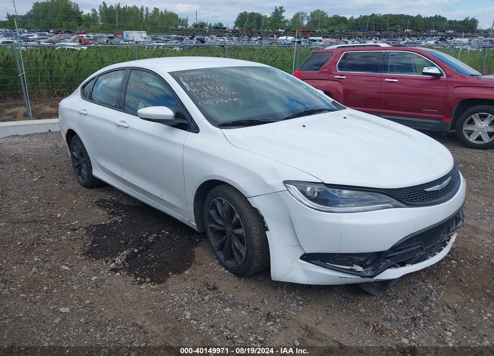 2015 CHRYSLER 200 S VIN: 1C3CCCBB2FN626573
