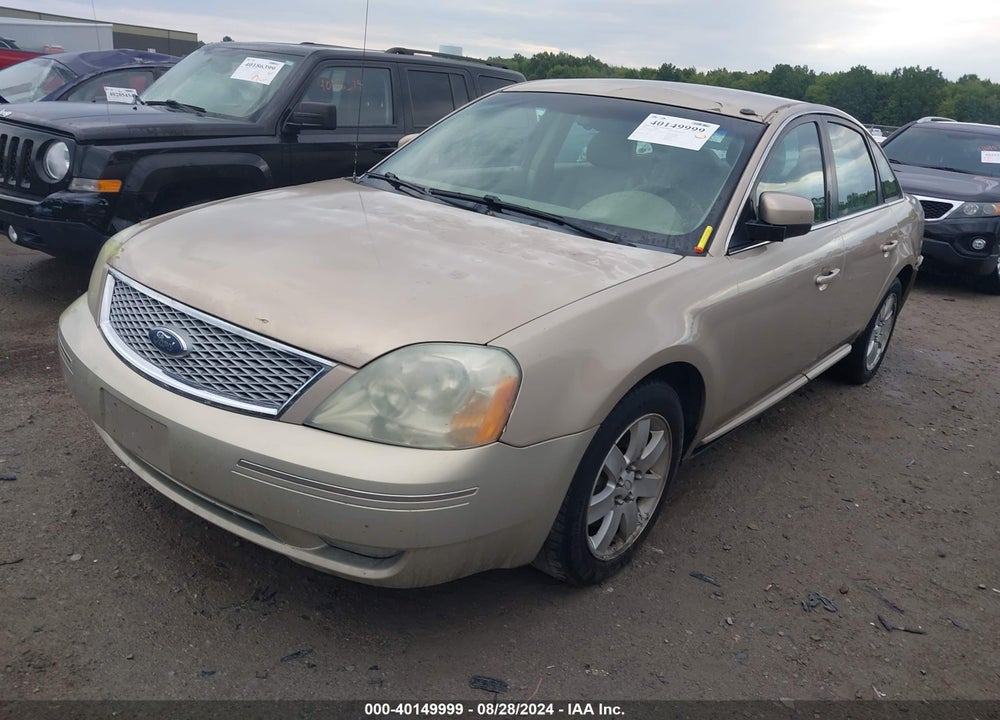 2007 FORD FIVE HUNDRED SEL VIN: 1FAFP24107G110722
