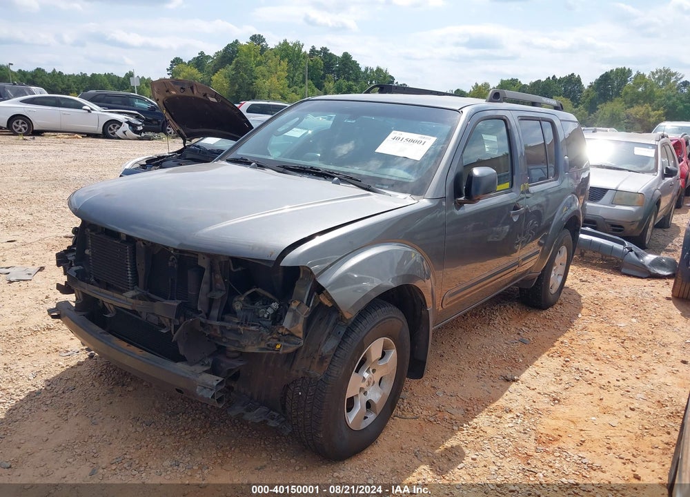 2006 NISSAN PATHFINDER S VIN: 5N1AR18U06C679536