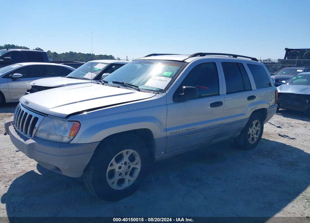 2002 JEEP GRAND CHEROKEE LAREDO VIN: 1J4GW48S72C267657