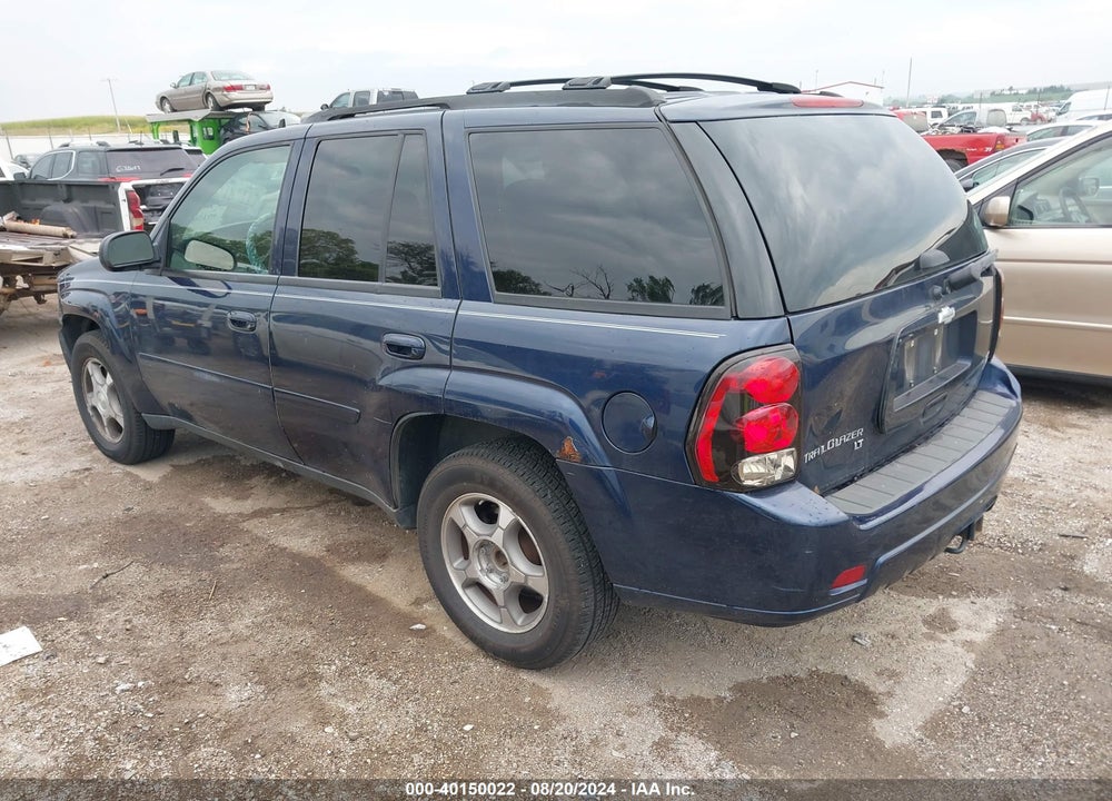 2008 CHEVROLET TRAILBLAZER LT VIN: 1GNDT13S782245218