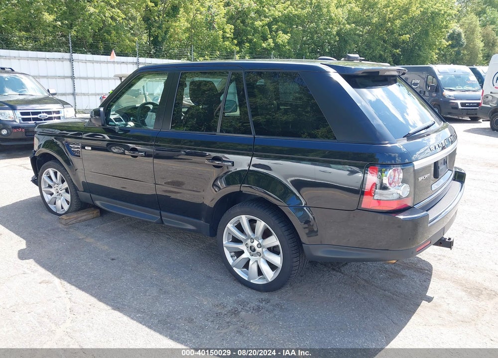 2013 LAND ROVER RANGE ROVER SPORT HSE VIN: SALSK2D40DA785642