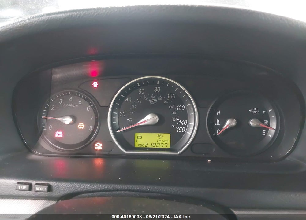 2008 HYUNDAI SONATA GLS VIN: 5NPET46C58H397063