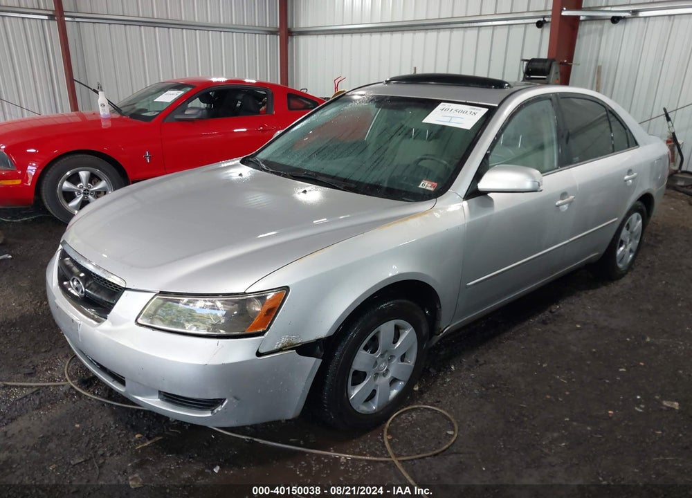 2008 HYUNDAI SONATA GLS VIN: 5NPET46C58H397063
