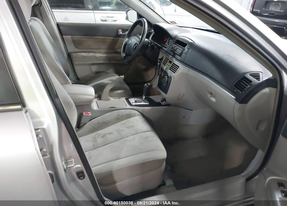 2008 HYUNDAI SONATA GLS VIN: 5NPET46C58H397063