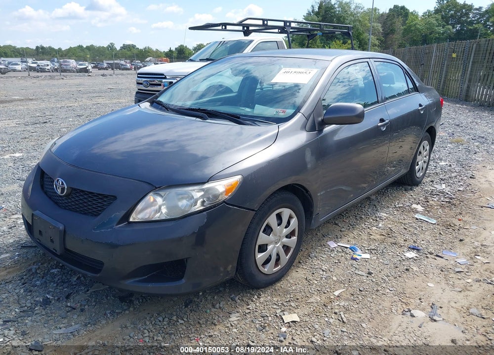 2010 TOYOTA COROLLA LE VIN: 2T1BU4EE6AC522020