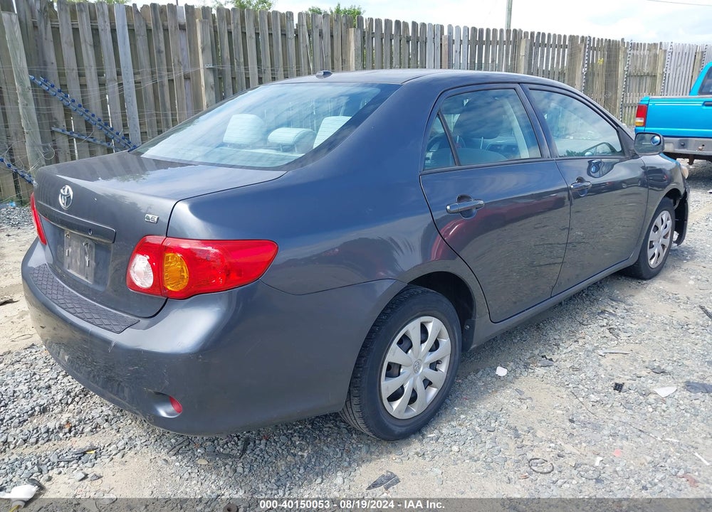 2010 TOYOTA COROLLA LE VIN: 2T1BU4EE6AC522020