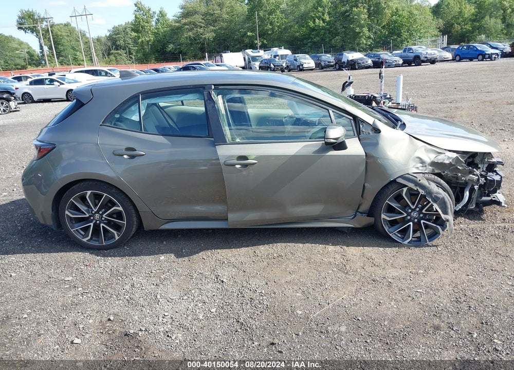 2019 TOYOTA COROLLA XSE VIN: JTNK4RBE7K3049915