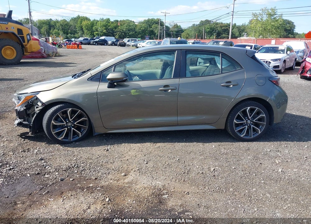 2019 TOYOTA COROLLA XSE VIN: JTNK4RBE7K3049915