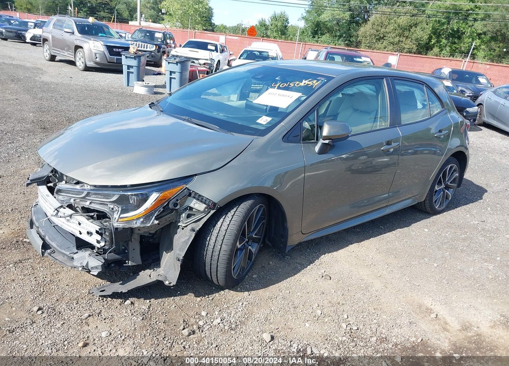 2019 TOYOTA COROLLA XSE VIN: JTNK4RBE7K3049915