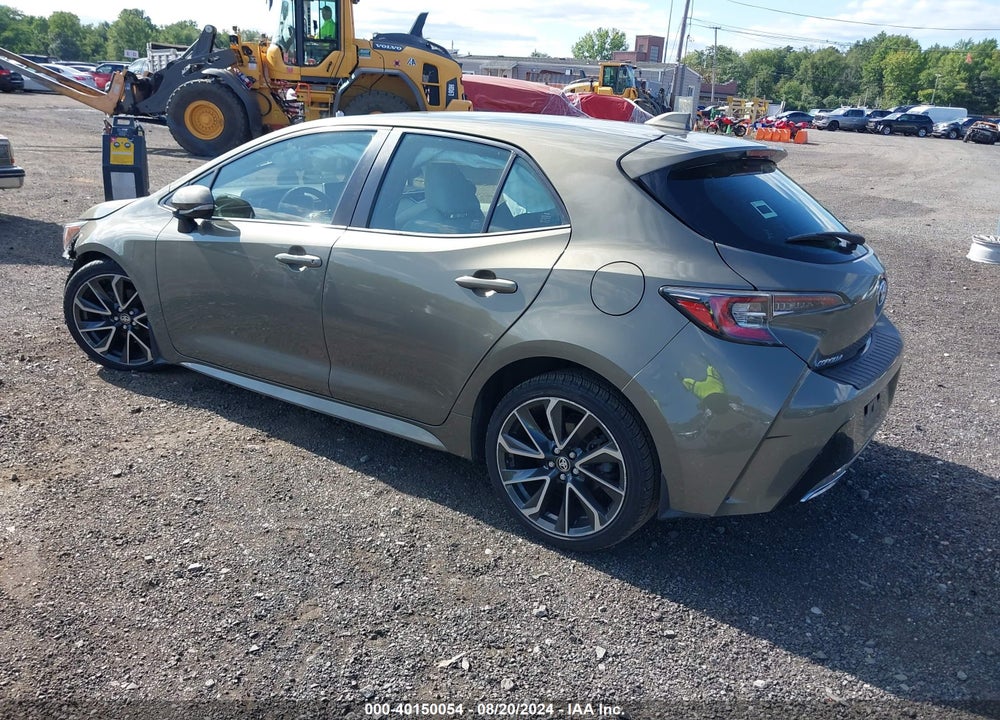 2019 TOYOTA COROLLA XSE VIN: JTNK4RBE7K3049915