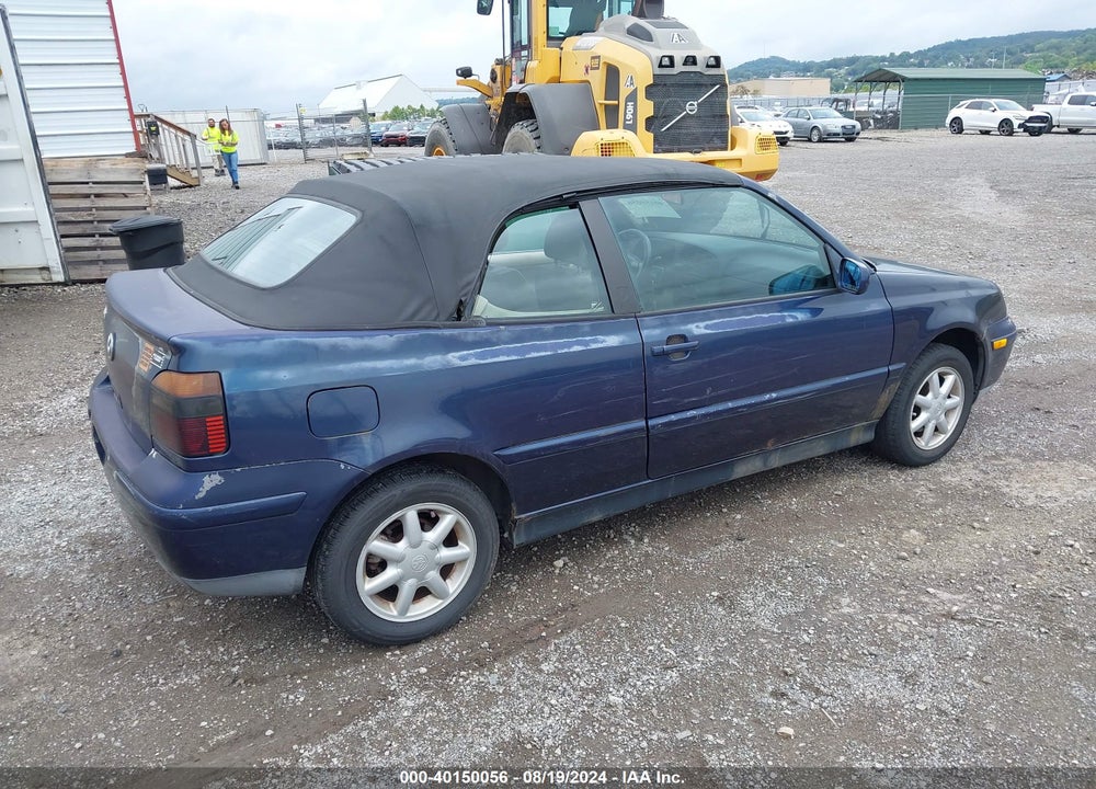 1999 VOLKSWAGEN CABRIO VIN: 3VWCB61E6XM809415