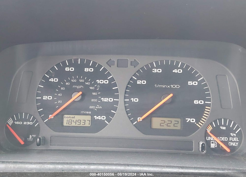 1999 VOLKSWAGEN CABRIO VIN: 3VWCB61E6XM809415