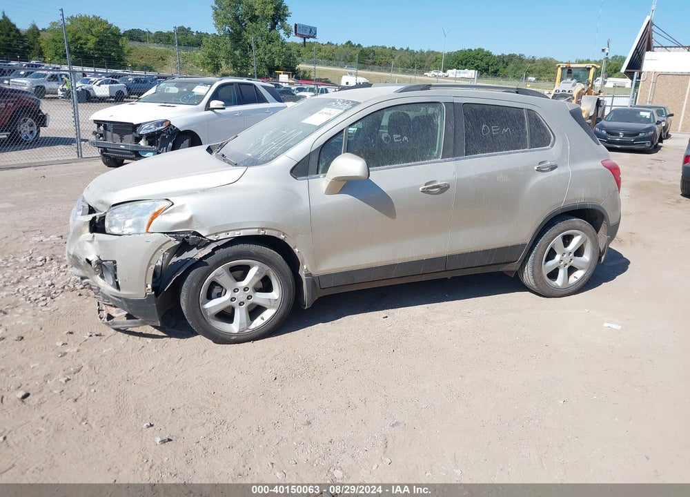 2016 CHEVROLET TRAX LTZ VIN: 3GNCJMSB3GL234816