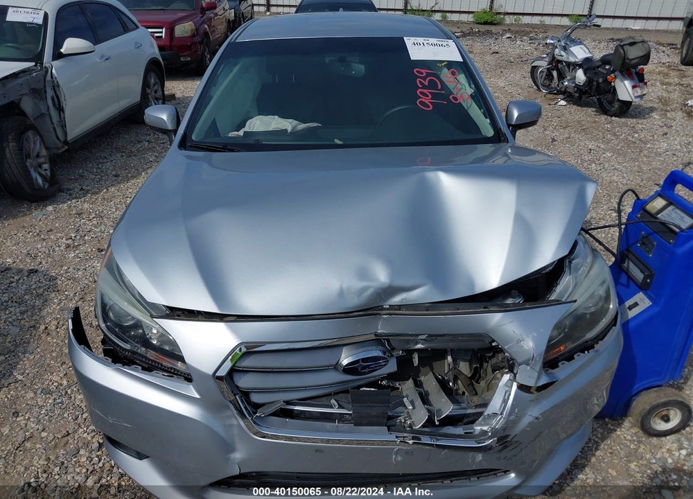 2016 SUBARU LEGACY 2.5I LIMITED VIN: 4S3BNBJ60G3019939