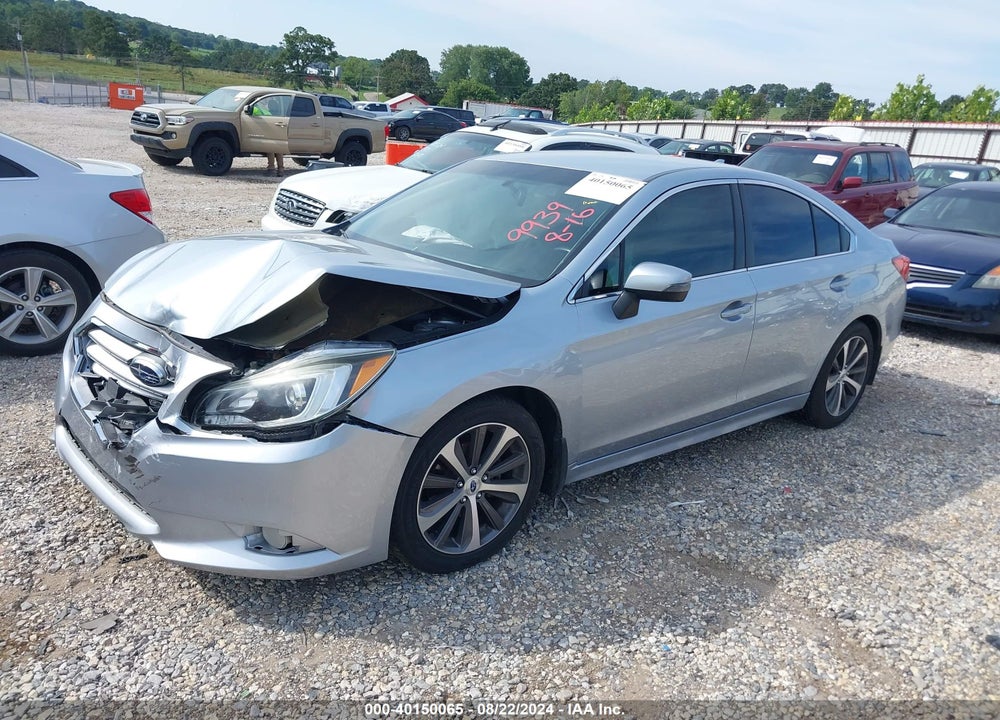 2016 SUBARU LEGACY 2.5I LIMITED VIN: 4S3BNBJ60G3019939