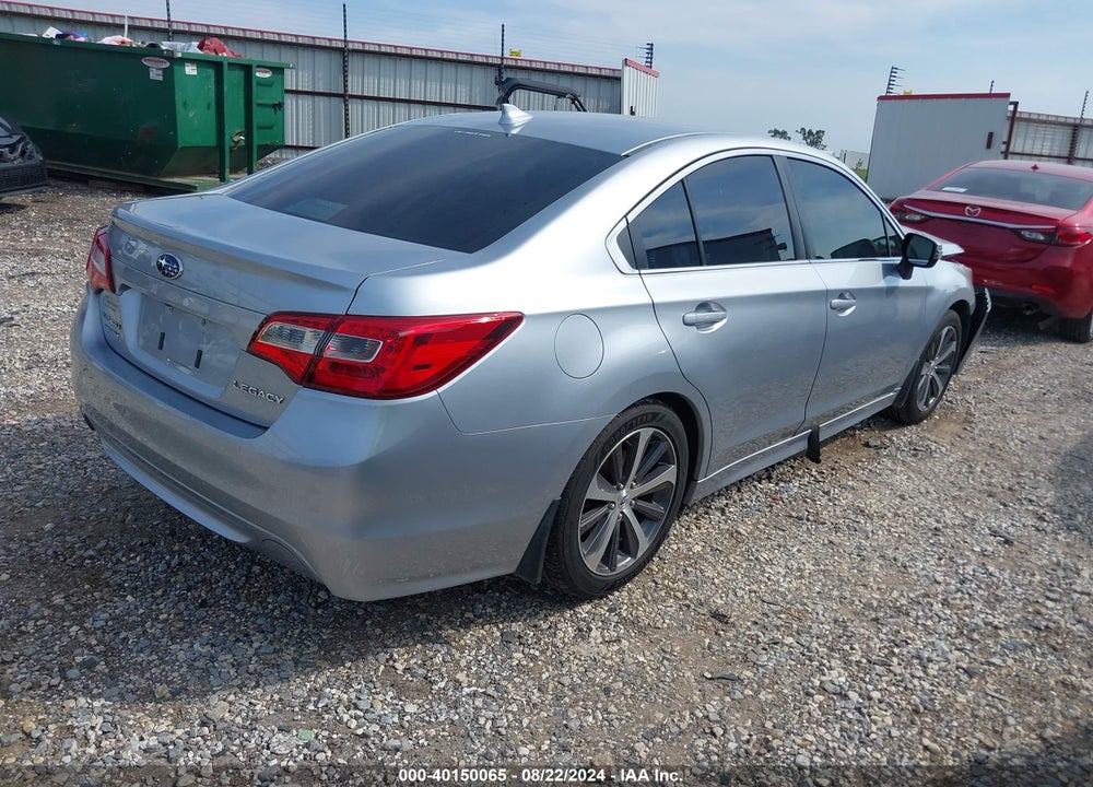 2016 SUBARU LEGACY 2.5I LIMITED VIN: 4S3BNBJ60G3019939