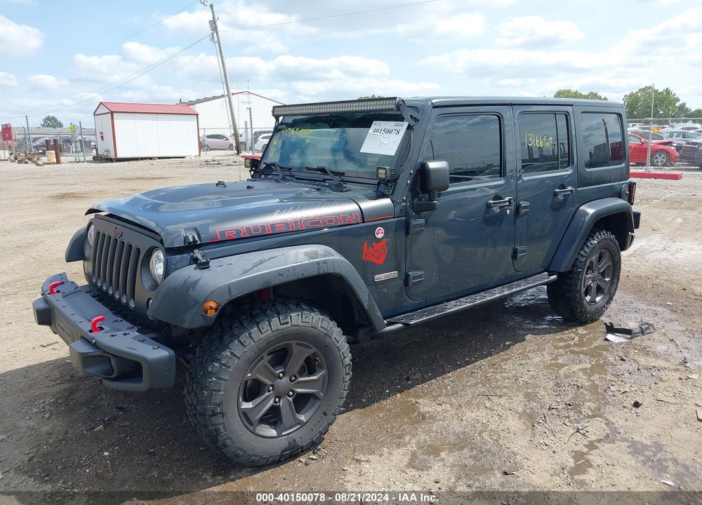 2018 ANGLER JEEP WR JK UNLIMITED RUBICON RECON 4X4 VIN: 1C4HJWFG9JL812534