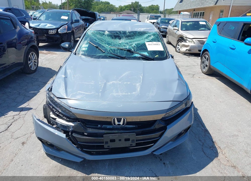 2022 HONDA ACCORD SPORT VIN: 1HGCV1F34NA020650