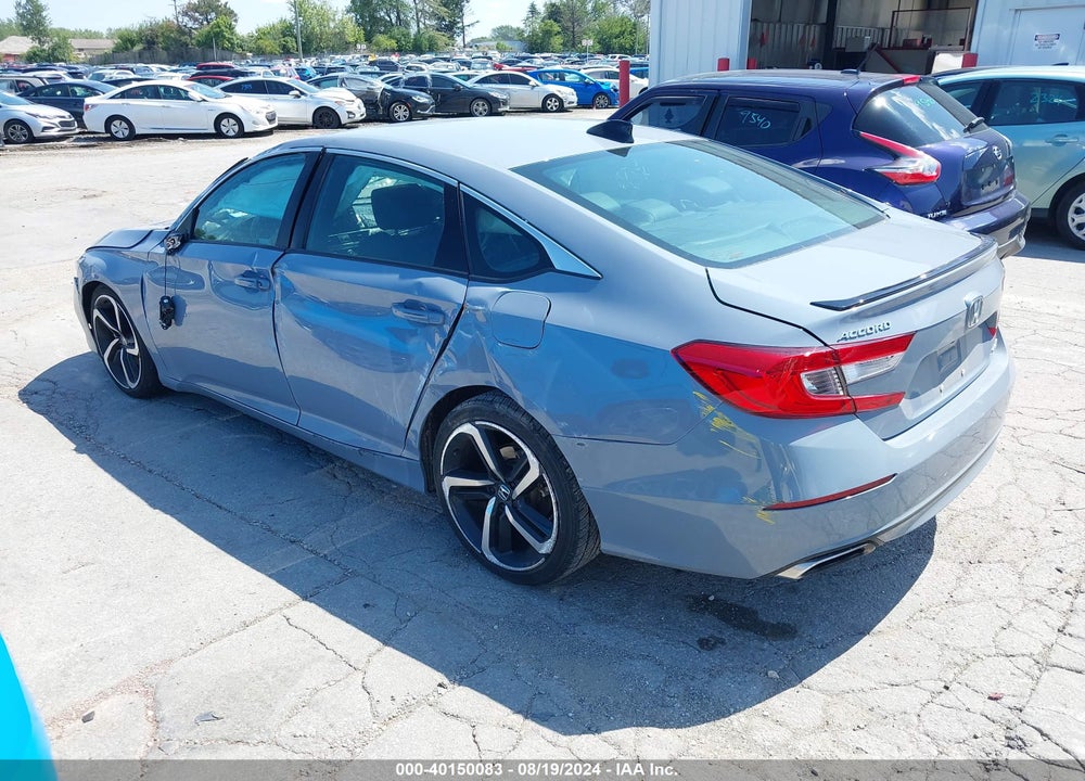 2022 HONDA ACCORD SPORT VIN: 1HGCV1F34NA020650
