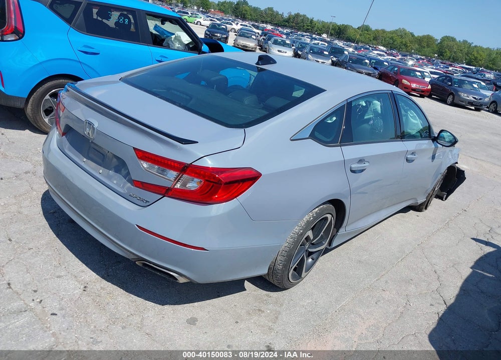 2022 HONDA ACCORD SPORT VIN: 1HGCV1F34NA020650