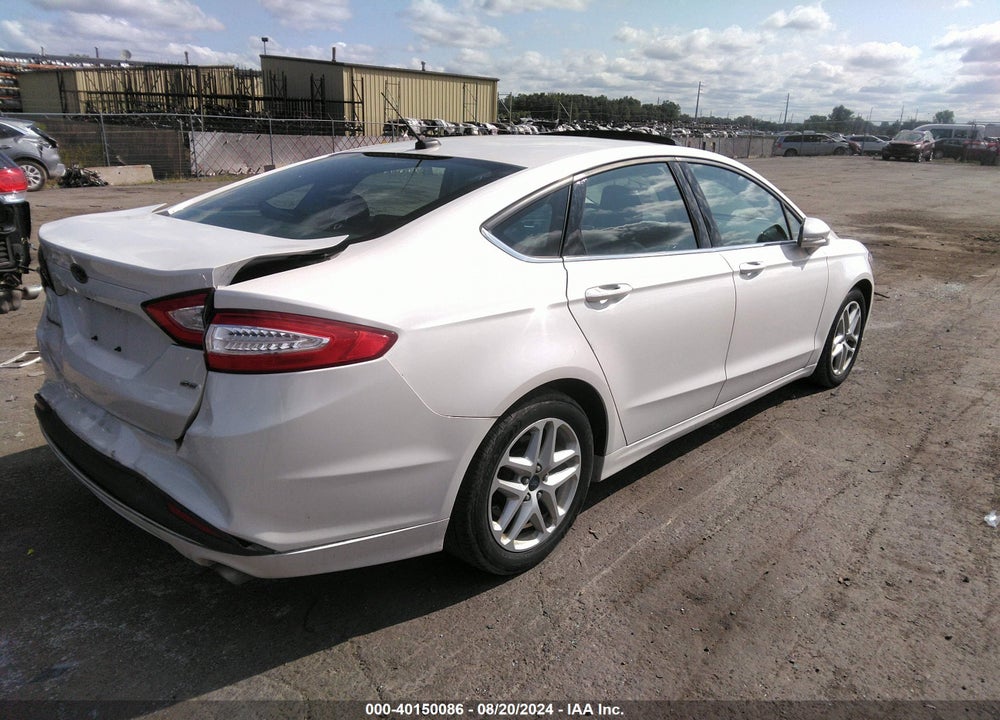 2014 FORD FUSION SE VIN: 1FA6P0H75E5406766