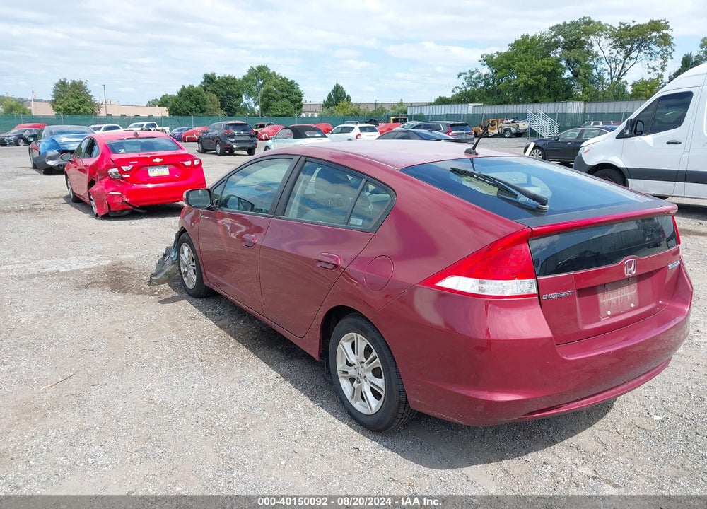 2010 HONDA INSIGHT EX VIN: JHMZE2H78AS038277