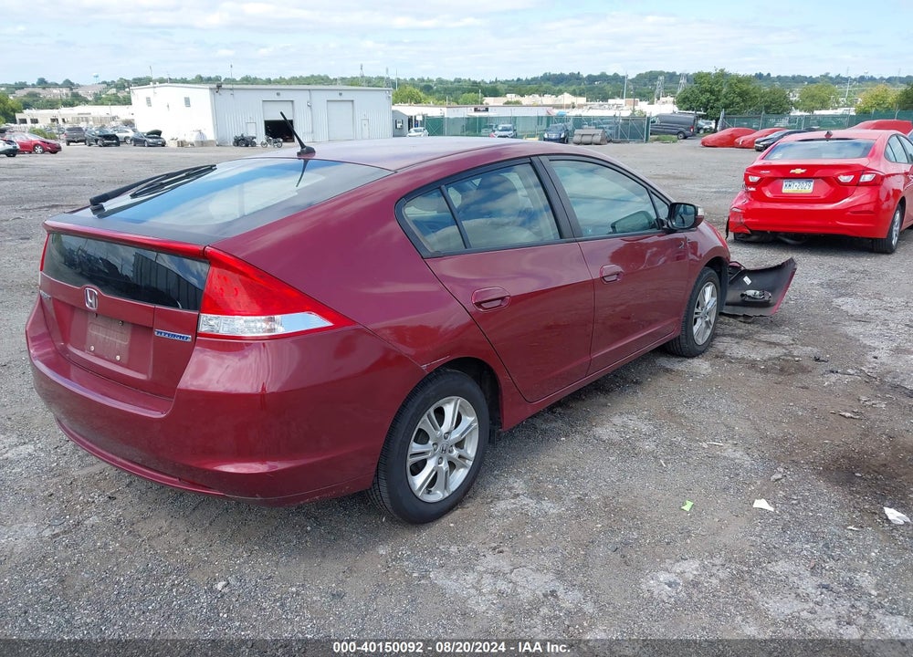 2010 HONDA INSIGHT EX VIN: JHMZE2H78AS038277