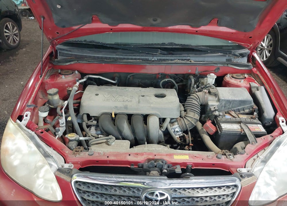 2008 TOYOTA COROLLA CE VIN: 2T1BR32E18C907530
