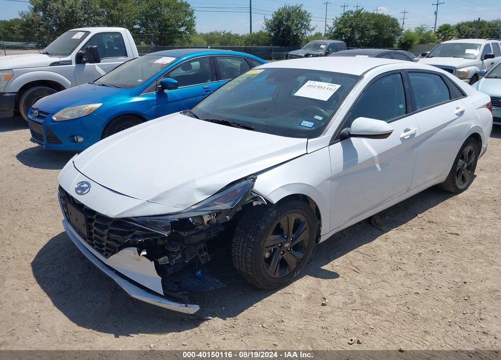 2021 HYUNDAI ELANTRA SEL VIN: 5NPLM4AG5MH011587
