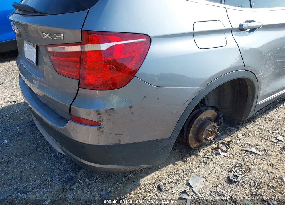 2013 BMW X3 XDRIVE28I VIN: 5UXWX9C58D0A28508