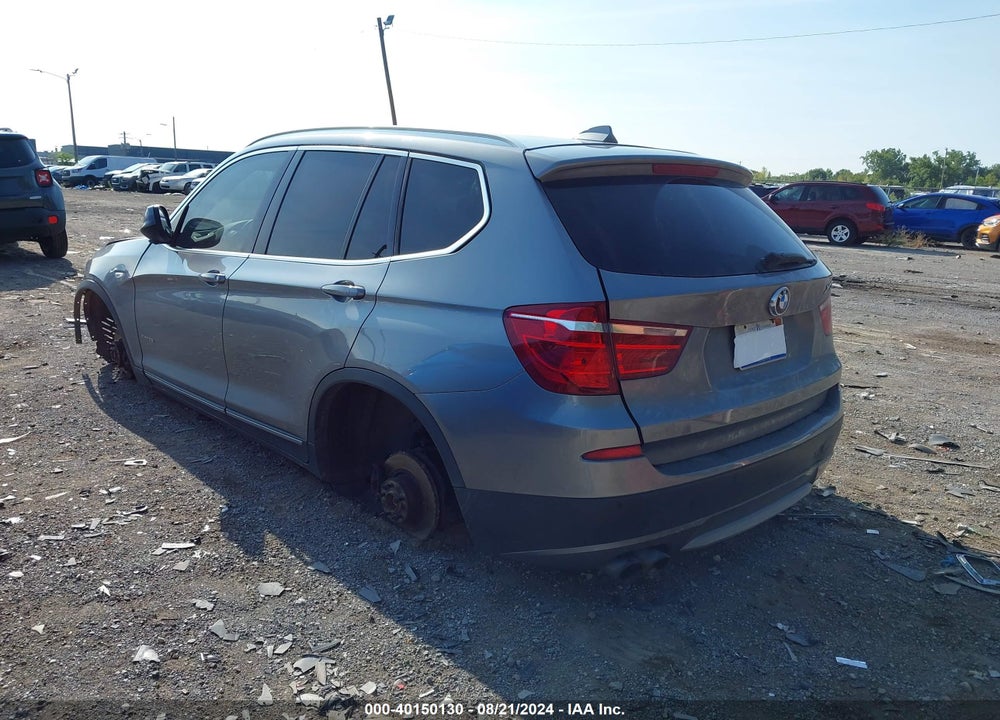 2013 BMW X3 XDRIVE28I VIN: 5UXWX9C58D0A28508
