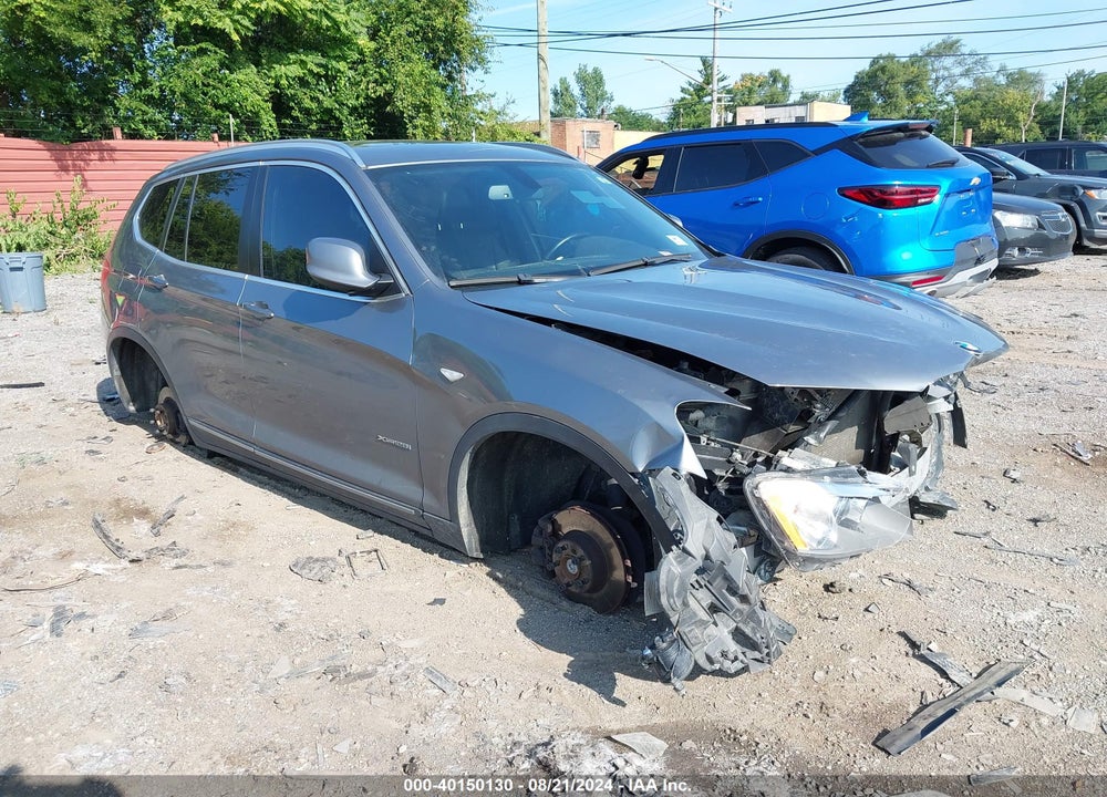 2013 BMW X3 XDRIVE28I VIN: 5UXWX9C58D0A28508
