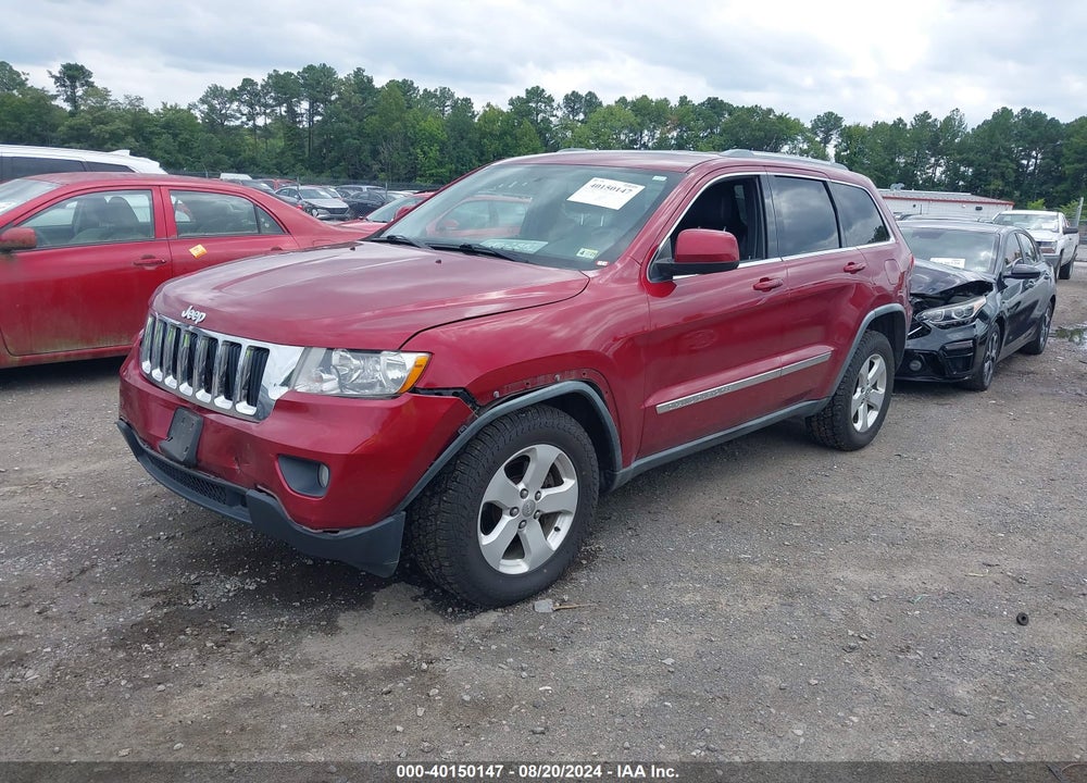 2012 JEEP GRAND CHEROKEE LAREDO VIN: 1C4RJFAG3CC200893