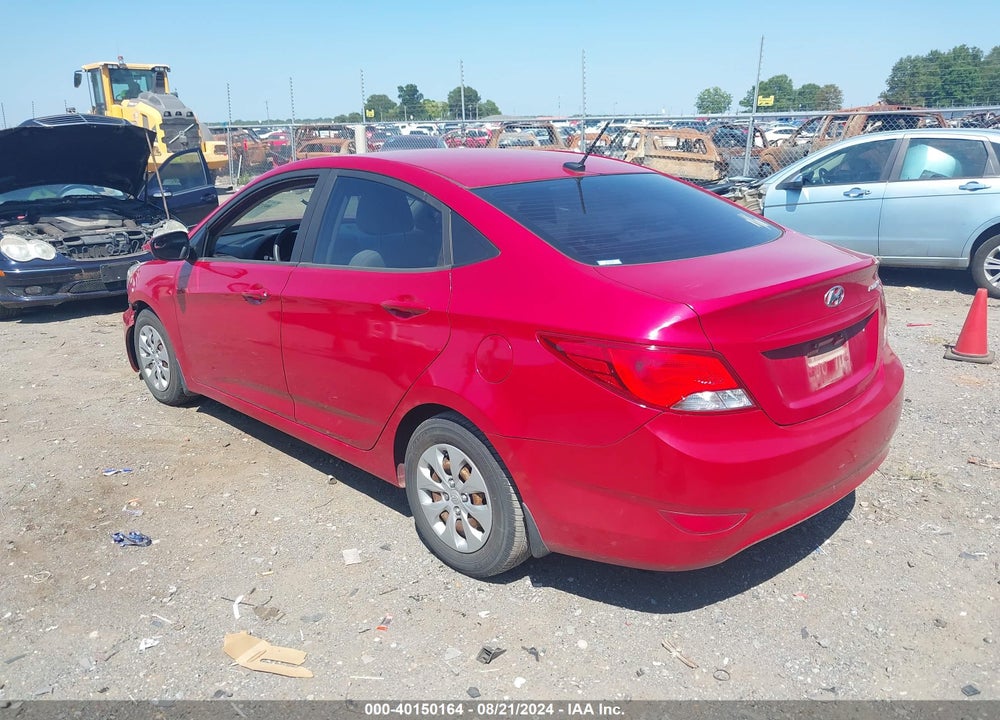 2016 HYUNDAI ACCENT SE VIN: KMHCT4AE5GU144678