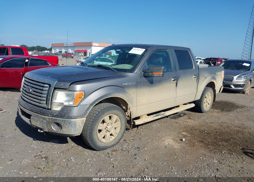 2012 FORD F-150 XLT VIN: 1FTFW1ET7CFA81453