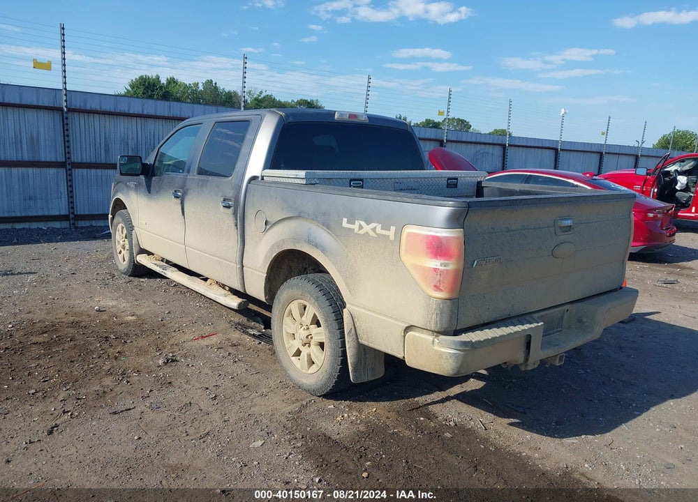 2012 FORD F-150 XLT VIN: 1FTFW1ET7CFA81453