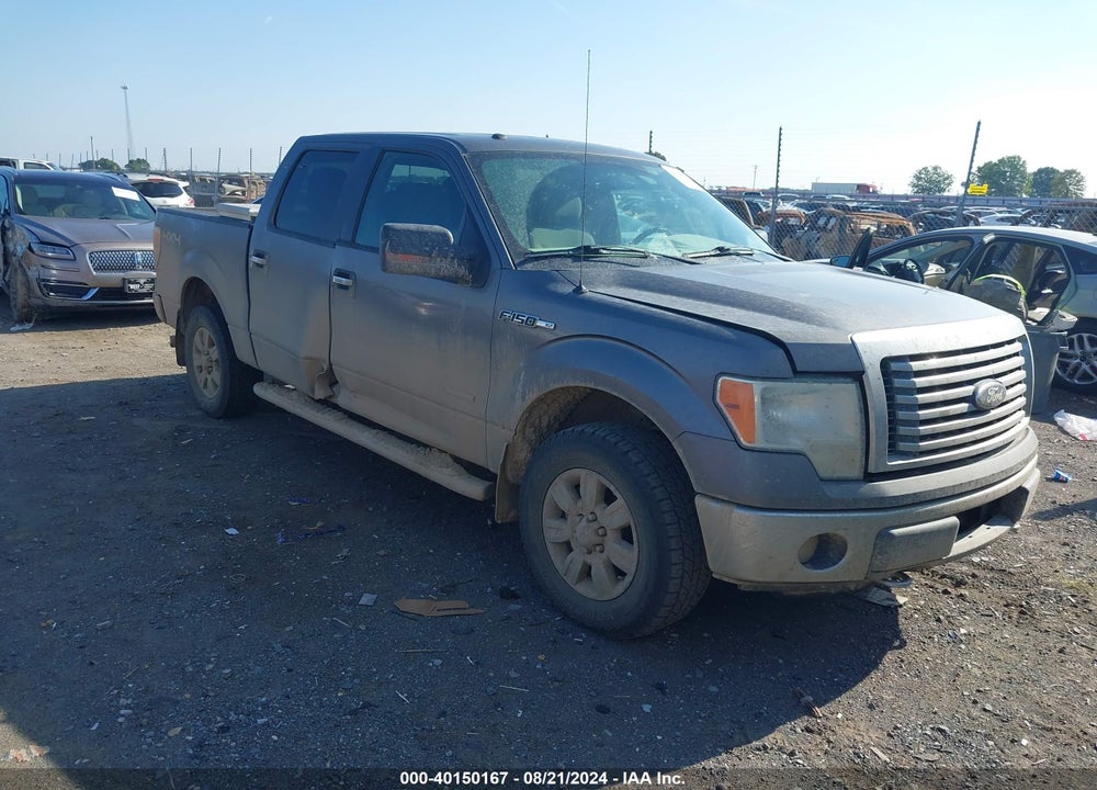 2012 FORD F-150 XLT VIN: 1FTFW1ET7CFA81453
