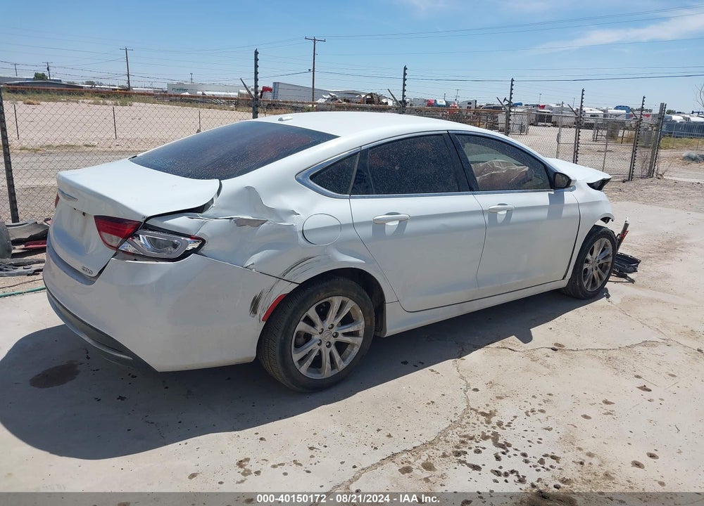 2015 CHRYSLER 200 LIMITED VIN: 1C3CCCAB7FN581664