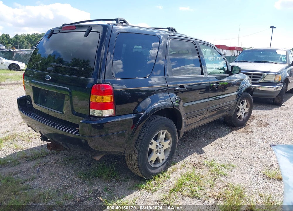 2004 FORD ESCAPE LIMITED VIN: 1FMCU94134KB18672