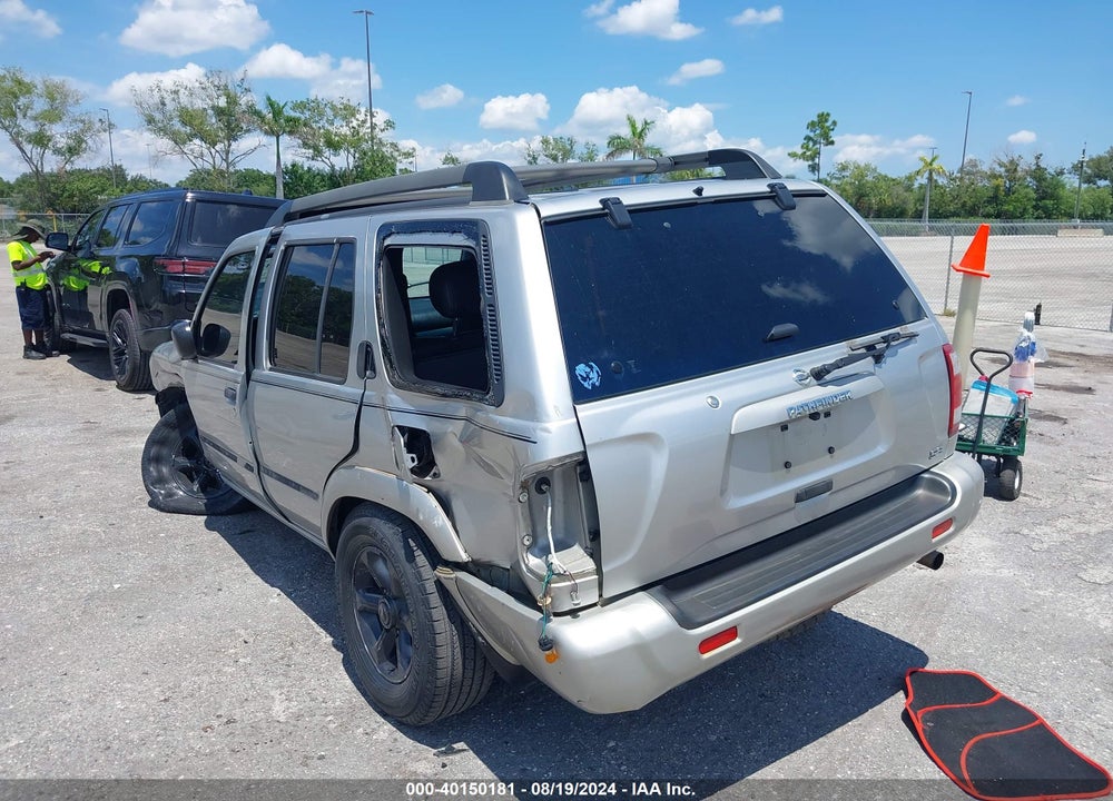 2003 NISSAN PATHFINDER SE VIN: JN8DR09X43W710631