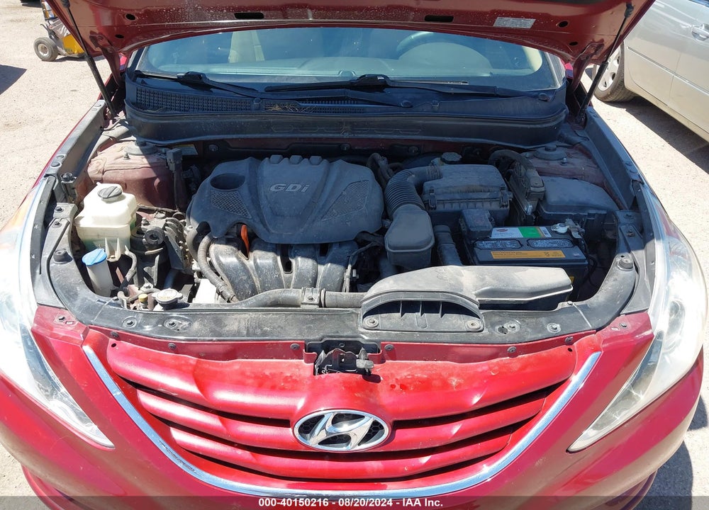 2013 HYUNDAI SONATA GLS VIN: 5NPEB4AC5DH748381
